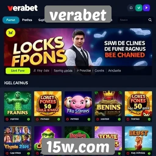 Análise da oferta de jogos no site verabet