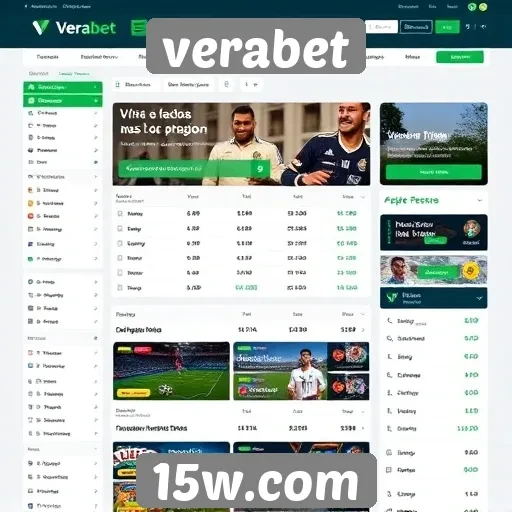 Experiência do usuário no site Verabet em destaque