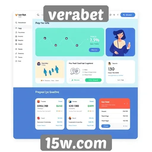 Revisão da interface do usuário no site verabet